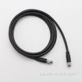 IP67Waterprowrip M8 3pin-F a M8 3pin-M Cable industrial